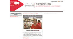 Desktop Screenshot of espacediffuseur-presstalis.com